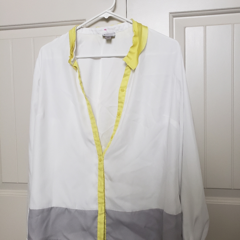 Worthington Loose Blouse Cream